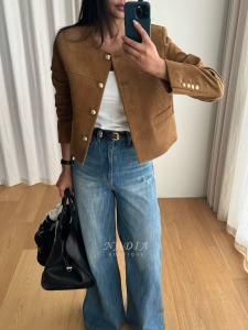 新品必買｜復古金釦燈芯絨外套