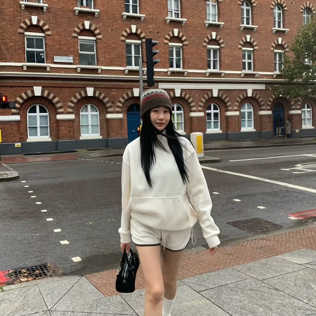 新品自留推薦｜微絨感休閒套裝 3色