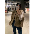 新品｜高質感仿皮草背心_24
