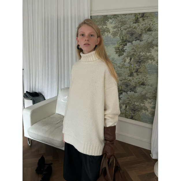 新品爆款｜Wool Cozy 高領寬鬆毛衣