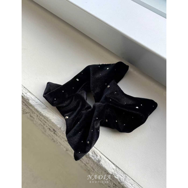 新品｜碎鑽絲絨髮圈系列(方版)