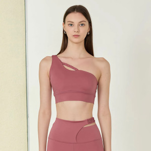 編織單肩美背上衣 2色