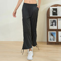 鬆緊束口抽褶寬褲 4色_39