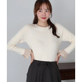 日系百褶袖溫柔針織上衣 3色_11