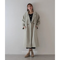 必買~雅緻柔軟輕盈長版大衣 2色_8