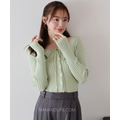 微甜綁帶羅紋針織上衣 3色_11