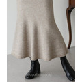 微光鉆點毛呢魚尾長裙 3色_14