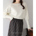 法式溫柔微蝙蝠針織上衣 2色_5