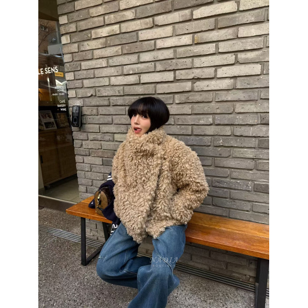 新品｜高質感泰迪茸毛外套 2色