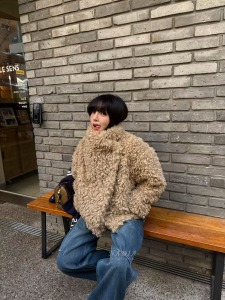 新品｜高質感泰迪茸毛外套 2色