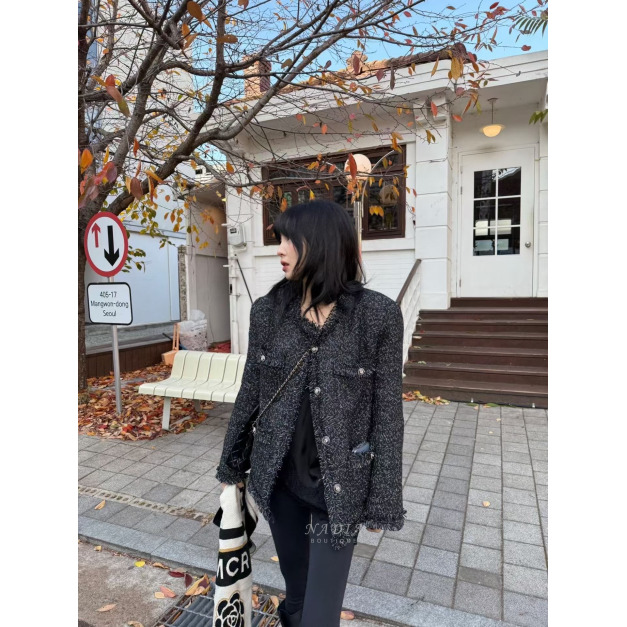 新品｜經典小香風流蘇外套 2色