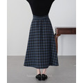 日系顯瘦千鳥格長裙 3色_23