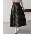 日系顯瘦千鳥格長裙 3色_2