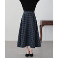 日系顯瘦千鳥格長裙 3色_20