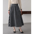 日系顯瘦千鳥格長裙 3色_6