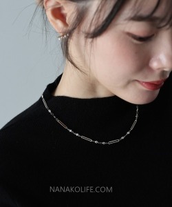 小鑽質感造型頸鍊  2色