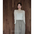 天絲羊毛柔肌觸感內搭上衣 3色_4