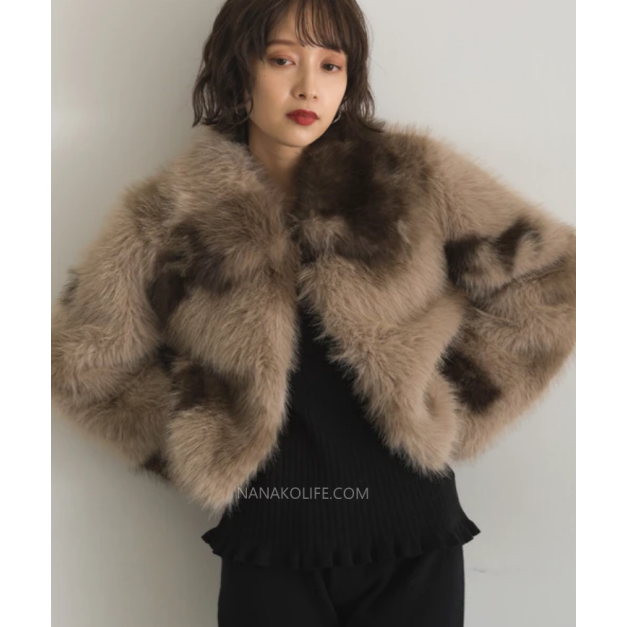 雙層反折下擺開衩牛仔長裙 3色