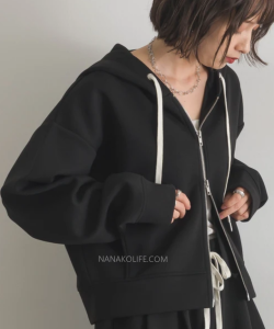 拉鍊連帽休閒套裝（上衣／褲子分售） 2色