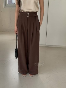 新品必買｜高級垂墜修身寬褲 4色