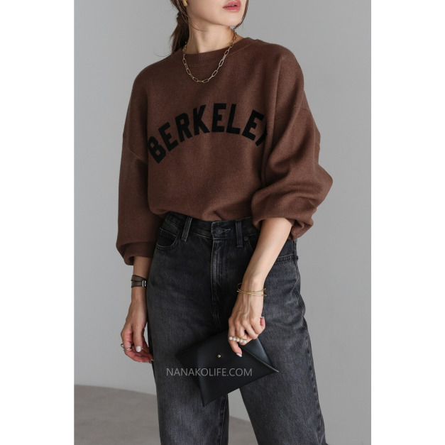 自留推薦~雙面可穿字母針織上衣3色