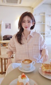 新品｜法式柔霧格紋寬版襯衫 3色