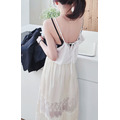 新品｜霧光蕾絲絲緞細肩背心 2色_15