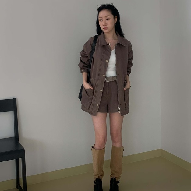 新品｜ 本季必備時髦復古外套裝 2色