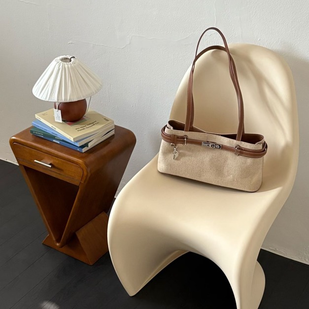 新品｜法式經典肩背包 2色 (肩帶不可調)