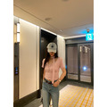 新品｜不對稱垂領飄逸絲帶修身短袖T4色
