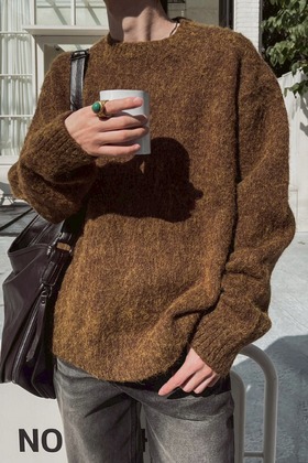 wool羊毛絨圈厚磅針織毛衣