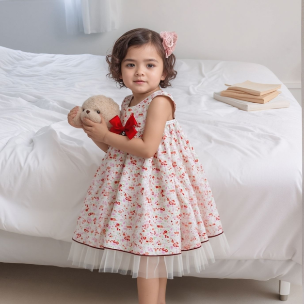 甜心小碎花連身洋裝｜75~95cm