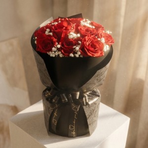黑爵 - 紅玫瑰花束