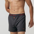 Slim Fit 空氣感抗菌平口內褲V2_黑炭灰_2