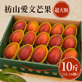 現貨｜特大｜枋山愛文芒果 10斤｜12-16顆/6KG/盒 ◆輸碼現折118