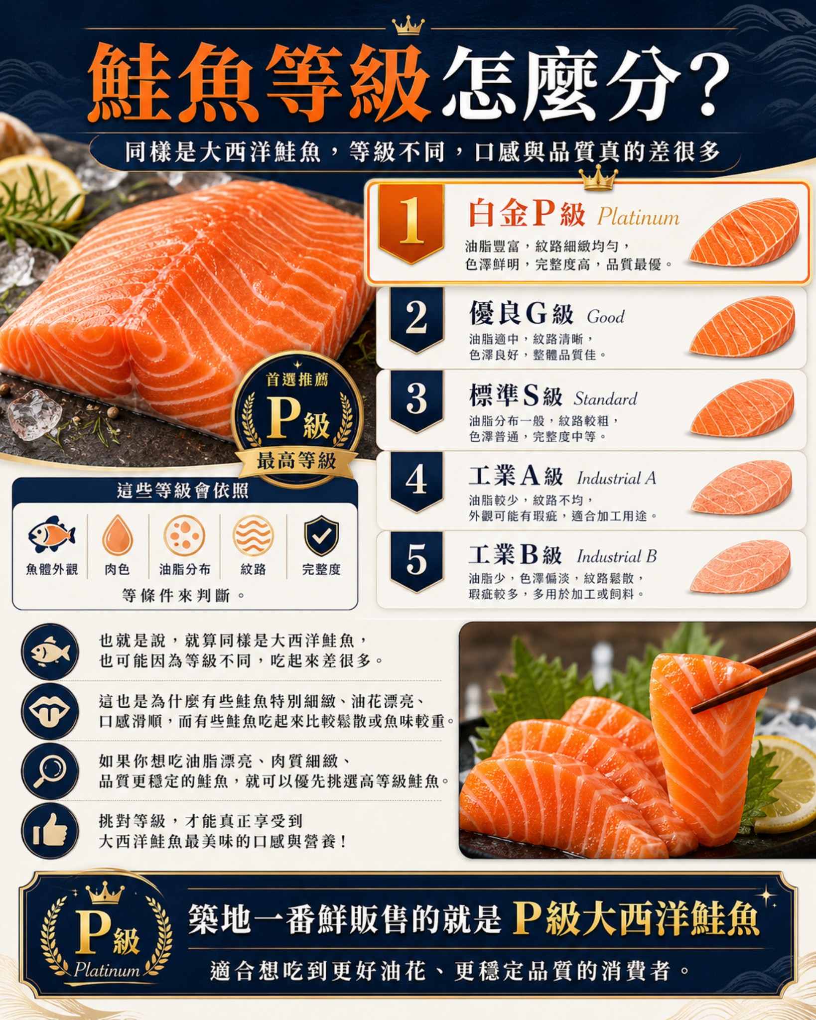 鮭魚真的有差嗎？吃過才懂差在哪！種類、產地、口感與挑選方式完整分享