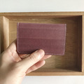信用卡夾｜超薄極簡版｜原皮與木苺｜Card holder_3