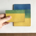 信用卡夾｜超薄極簡版｜暖黃漸層天空藍｜Card holder_1