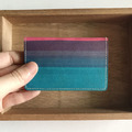 信用卡夾｜超薄極簡版｜繽紛樂園｜胭脂粉漸層里昂藍｜Card holder_5