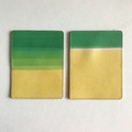 信用卡夾｜超薄極簡版｜甜檸檬｜暖黃與湖水綠｜Card holder_3