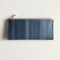 真皮長夾│8卡層│2鈔票層│零錢袋｜墨藍_2