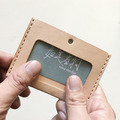 識別證卡套│橫式│雙卡層│原皮｜ID Holder_3