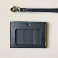 識別證卡套│橫式│雙卡層│墨藍｜ID Holder_1