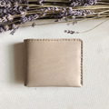 植鞣革短夾｜5卡片層｜零錢袋│原皮_5