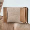 真皮書套│無印良品A6尺寸│閱讀頁設計｜淺棕_3