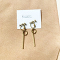 黃銅耳環｜法式優雅(可改夾)_3