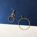 黃銅耳環｜三輪車(可改夾)_2