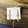 黃銅耳環｜花亂舞(可改夾)_1