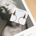 黃銅耳環_成熟女人(可改夾)_1