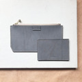 萬用長夾｜活動零錢層｜灰白
